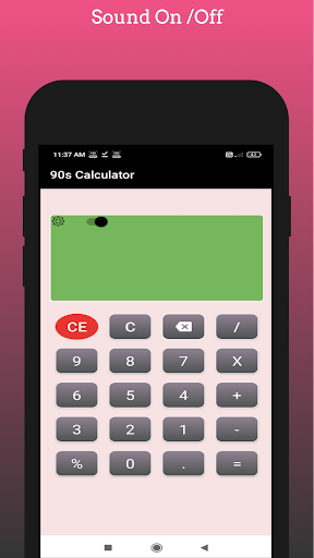 90s Calculator Screen 3