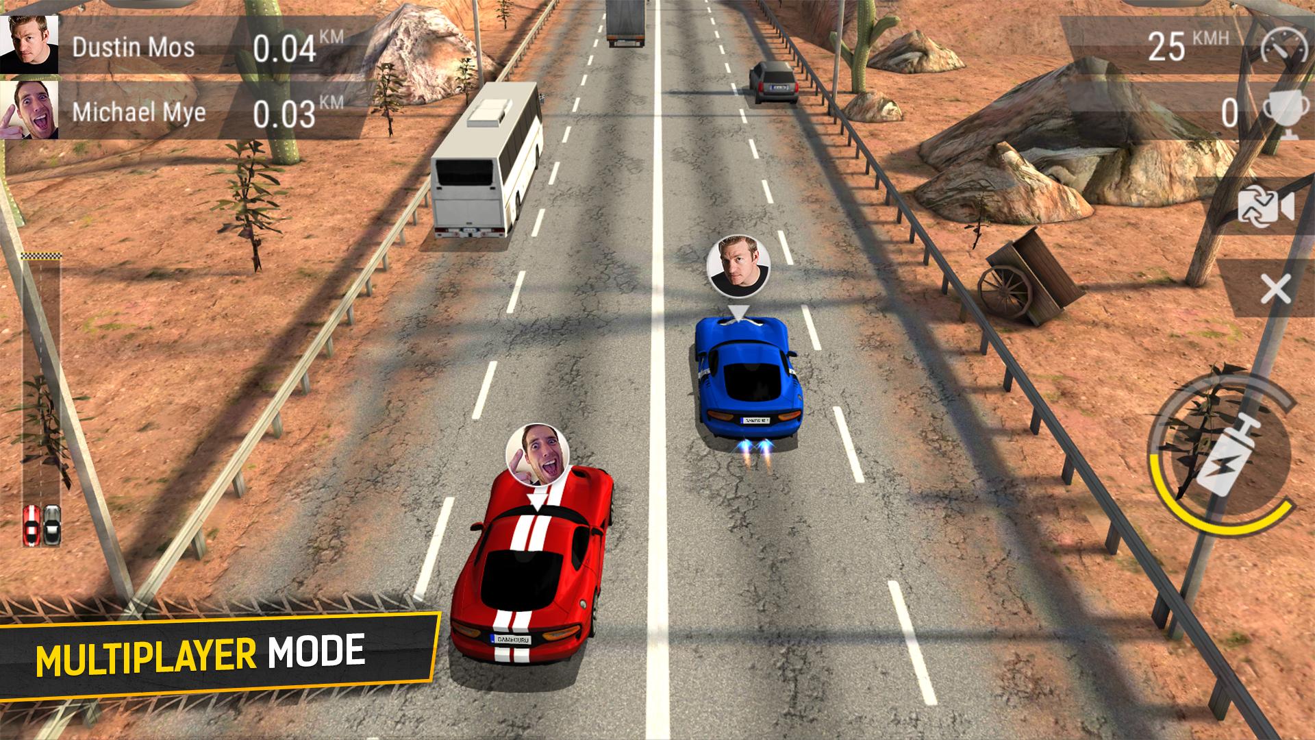 Android application Racing Fever! screenshort