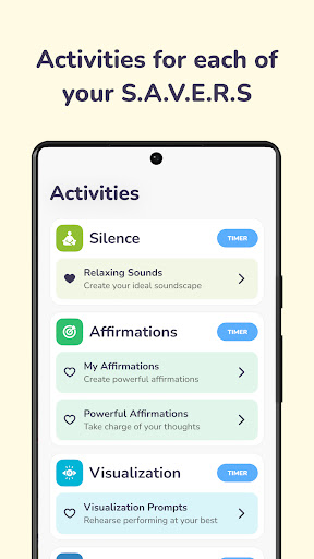Screenshot of Miracle Morning Routine