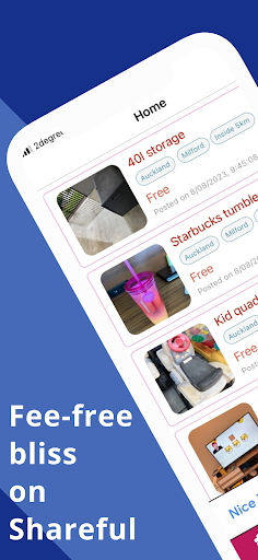 Android application Shareful screenshort
