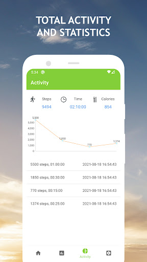 Easy Step Tracker - Pedometer Screen 2