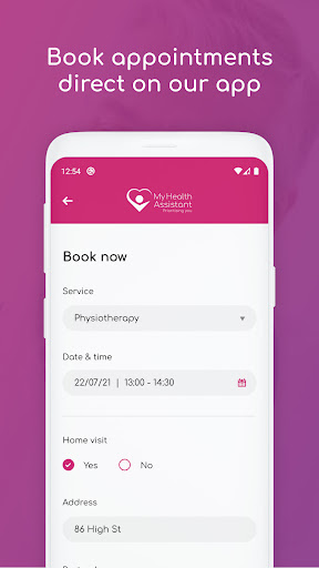 My Health Assistant Screen 3