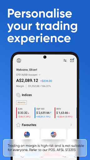 Android application Capital.com: Aussie Trading screenshort