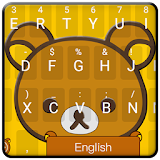 Happy Yellow Bear Keyboard Theme icon