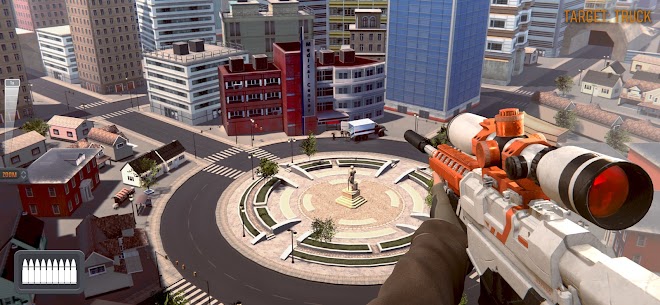 لعبة سنايبر مهكره Sniper 3D Assassin Mod apk 1