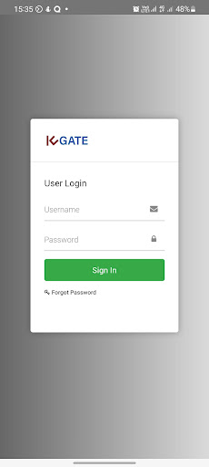 Android application KU GATE screenshort