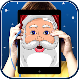 Santa Funny Face icon