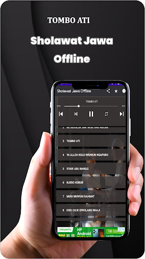 Android application Sholawat Jawa Offline screenshort
