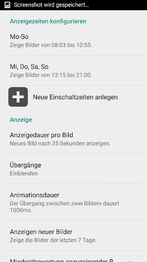 Android application FotoButler screenshort