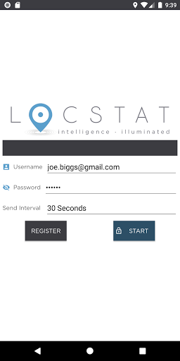 Android application Locstat Patroller screenshort