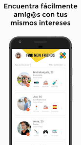 Screenshot 1 FriendZone - Hacer amigos segú android