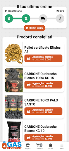 Android application Gas Discount screenshort