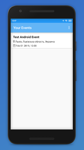 Ticket scanner for 2Event.com Screen 2