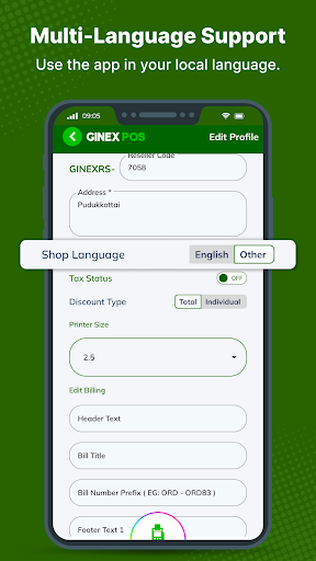 Ginex Supermart Grocery POS