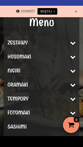 KADO SUSHI Screen 2