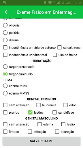 Exame Físico em Enfermagem