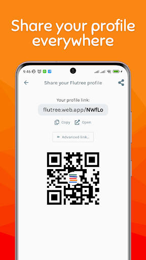 Flutree - Colourful bio page Screen 3