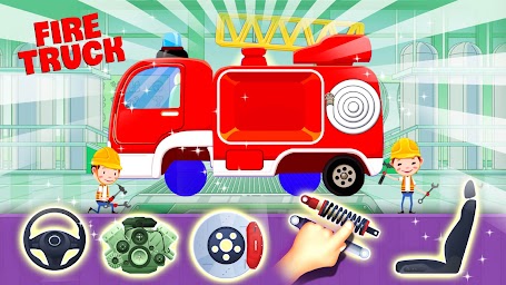 Cars for kids - Car builder