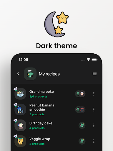 Shopamoji Shopping List