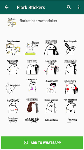 Flork Animated Stickers