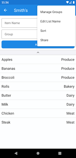 List Maker Screen 2