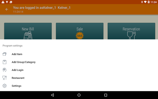 Tablet POS Point of Sale