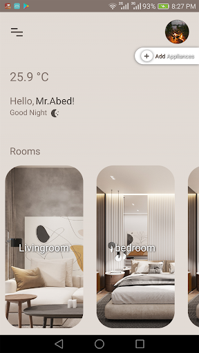 Time Machine Smart Home Screen 2