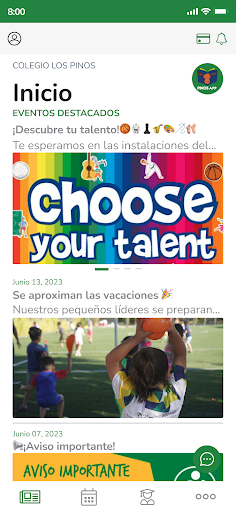 Android application LosPinosApp screenshort