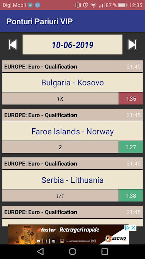Betting Tips VIP Screen 3