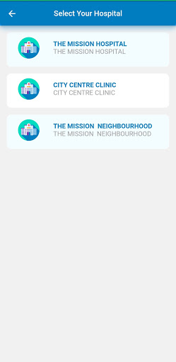 Mission Doctor App Screen 3