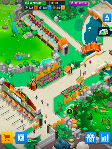 Screenshot 17 Dinosaur Park—Jurassic Tycoon android