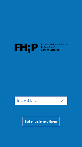 Android application FH Potsdam Beam&Stream screenshort