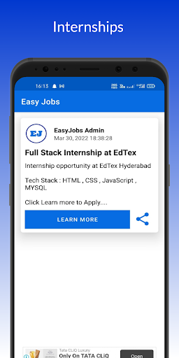 Easy Jobs Screen 3