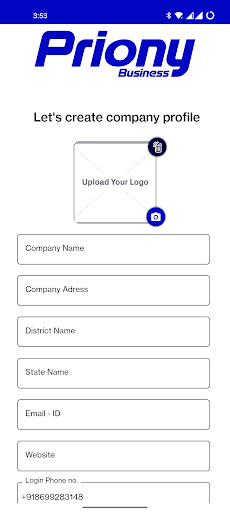 Priony Business Screen 3