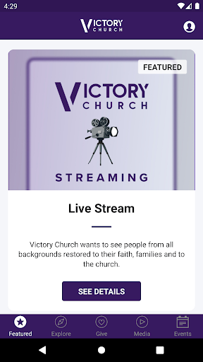 Victory Church Friona Screenshot 1 - AppWisp.com