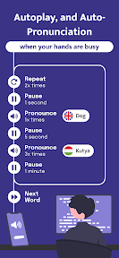 Most Common Hungarian Words screenshot