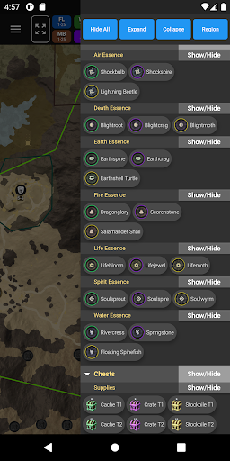 Interactive Map for NW Screen 3