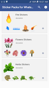 Nature Stickers for WhatsApp 1.1 APK + Mod (Unlimited money) إلى عن على ذكري المظهر