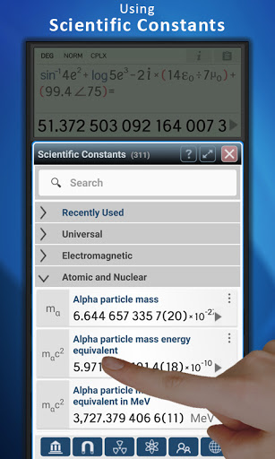Champ Scientific Calculator Screenshot