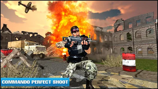 FPS Commando Strike Gun Battle