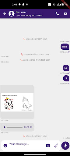ChatApp Screen 3