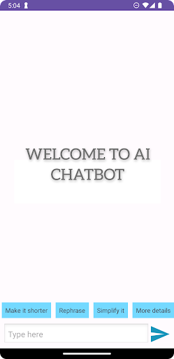Ai Chatbot:Writing Assistant Screenshot 2 - AppWisp.com