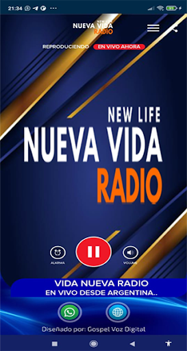 Nueva Vida Radio Screen 2