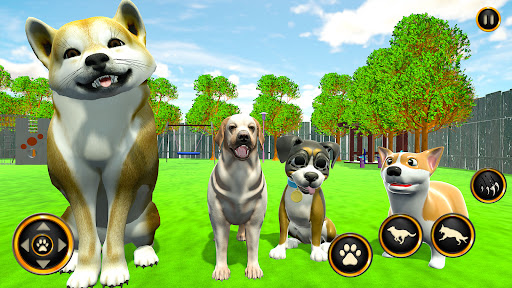 Android application Dog Life Dog Simulator Games screenshort