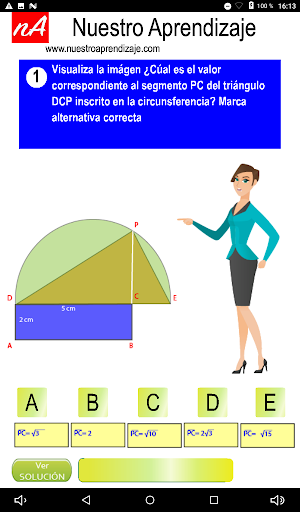 Calcula segmento triángulo ins Screen 2