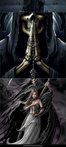 Android application scary wallpaper screenshort