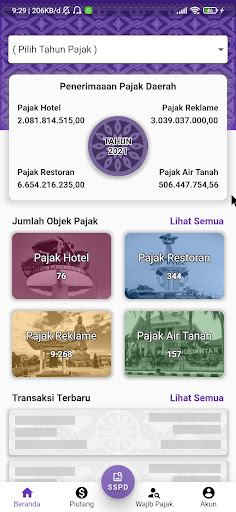 SIMPATDA Siantar App Screen 2