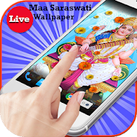 Maa Saraswati HD Live Wallpaper