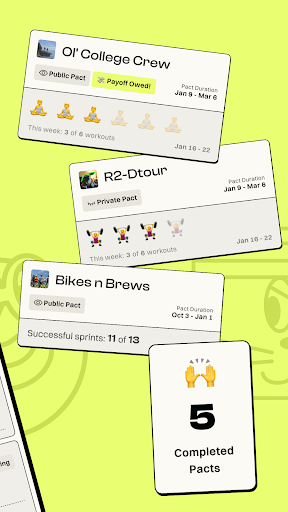 Screenshot of Fitness Pact: Get Fit Together