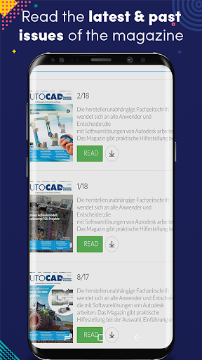 Android application AUTOCAD & Inventor Magazine screenshort